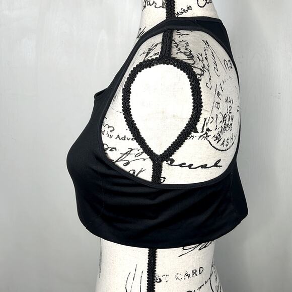 Nike Women's Black Racerback Sports Bra size XL - Picture 6 of 8